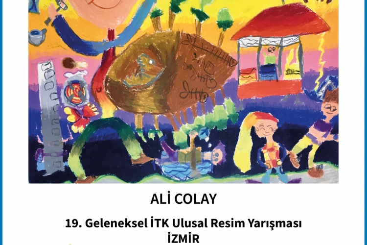ALİ COLAY - Sergilenmeye Değer Eser 19. Geleneksel İTK Resim Yarışması 2021