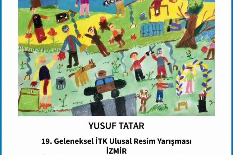 YUSUF TATAR - Sergilenmeye Değer Eser 19. Geleneksel İTK Resim Yarışması 2021